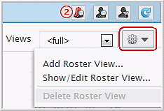 Copy and Edit a Roster View